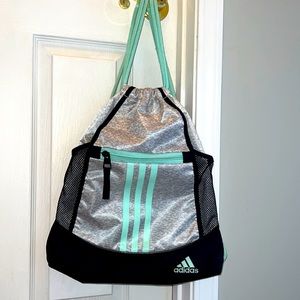 Adidas drawstring bag